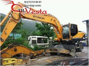 Продается колесный экскаватор Hyundai R210W,  2010 года