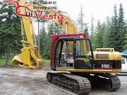 Продается лесозаготовительная техника на базе экскаватора Caterpillar 