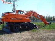 Колесный экскаватор Doosan DX210W 