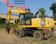 Продается колесный экскаватор Komatsu PW220-7 2005 год