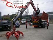 Продается  крановая установка с  грейфером Kanglim KN1304