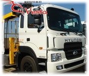 КМУ Soosan SCS 746L на базе грузовика Hyundai HD 250 2012 г.