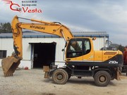 Продается колесный экскаватор Hyundai R210W 2011 год   