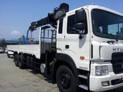 Продается крановая установка HIAB 190TM на базе грузовика Hyundai HD25