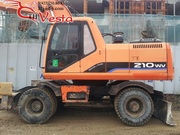 Продаётся Колёсный Экскаватор DOOSAN S210W-V,  2013года