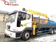 Продается крановая установка Soosan SCS 746L на базе грузовика Daewoo 