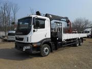 Продам грузовик бортовой с манипулятором Daewoo Prima (Новый)