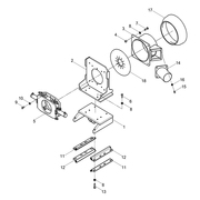 Основная направляющая мачты,  запчасти бурового станка Everdigm D700